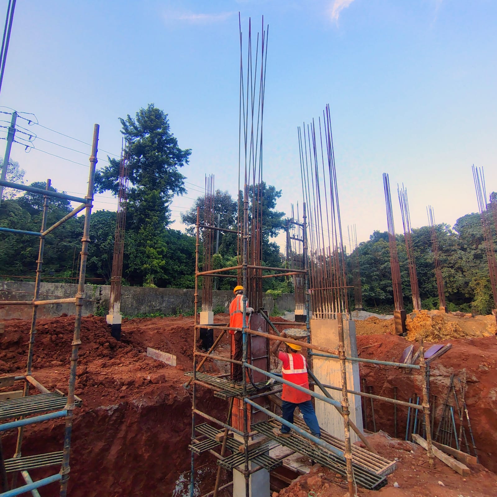 Civil infrastructure construction by Radiants