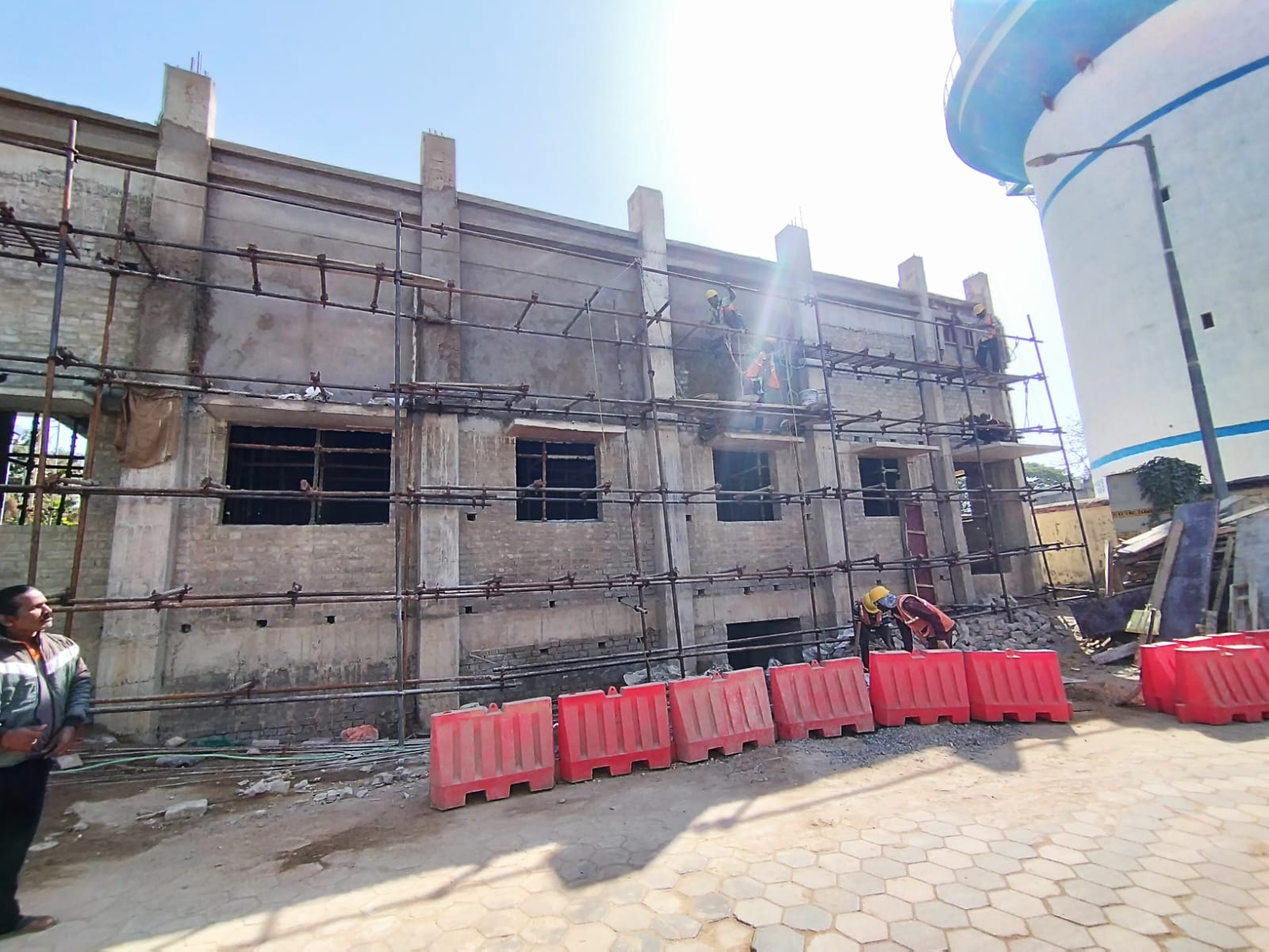 Civil construction work in progress by Radiants